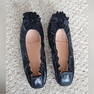 Ferca 81 Black Ballerina Flats size 37.5